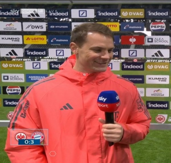 诺伊尔：球队的协作  越来越默契度  ，每位球员都清楚自己的