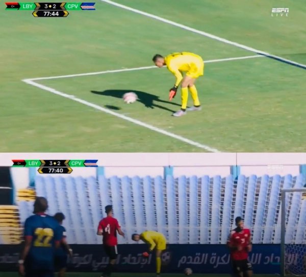 离谱漏球送礼！非洲名记：利比亚足协将对守门员错误  立即启动