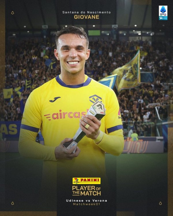 佩杜拉：国米那不勒斯罗马有意前场球员吉奥瓦尼，维罗纳要价15